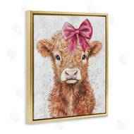 Nina Blue | Coquette Highland Cow