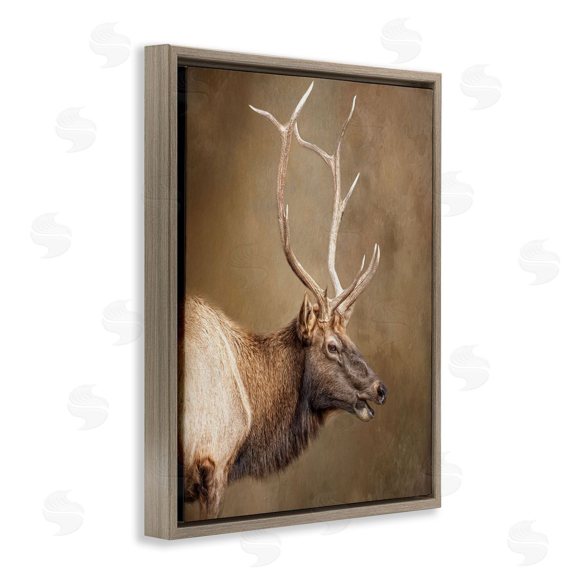 Kelley Parker Outdoorsman Rustic Deer Canvas Wall Art Print