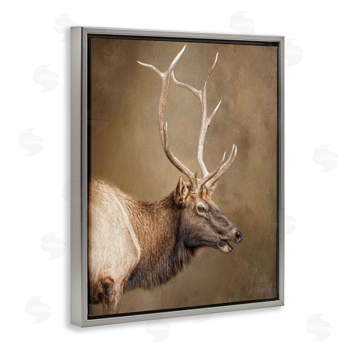 Kelley Parker Outdoorsman Rustic Deer Canvas Wall Art Print