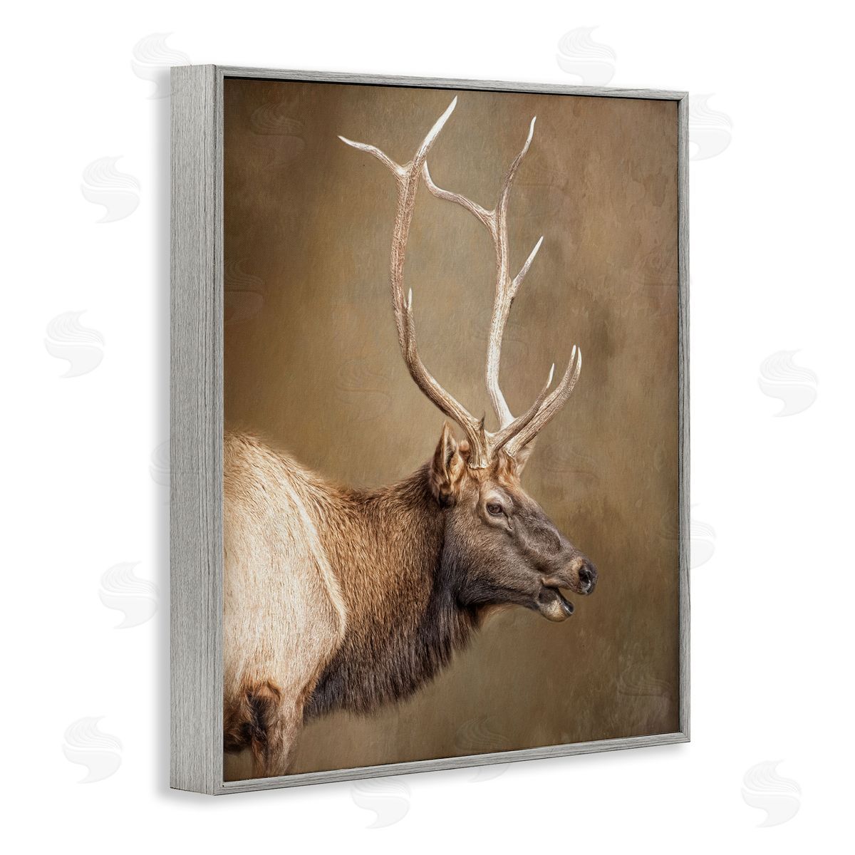 Kelley Parker Outdoorsman Rustic Deer Canvas Wall Art Print