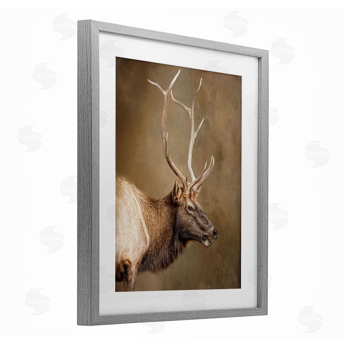 Kelley Parker Outdoorsman Rustic Deer Canvas Wall Art Print
