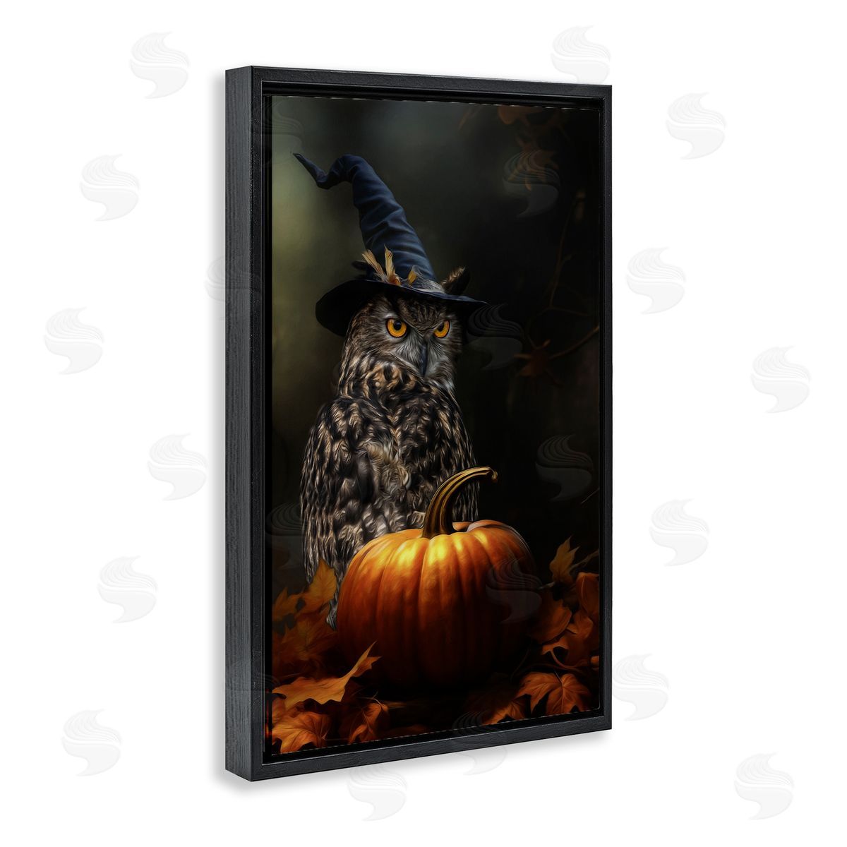 Kelley Parker Bewitching Gaze of Owl Canvas Wall Art Print