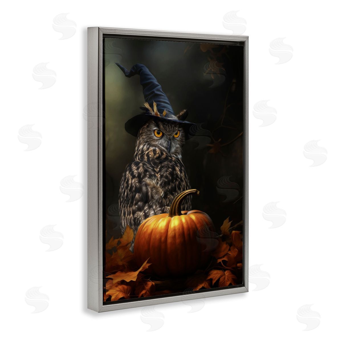 Kelley Parker Bewitching Gaze of Owl Canvas Wall Art Print