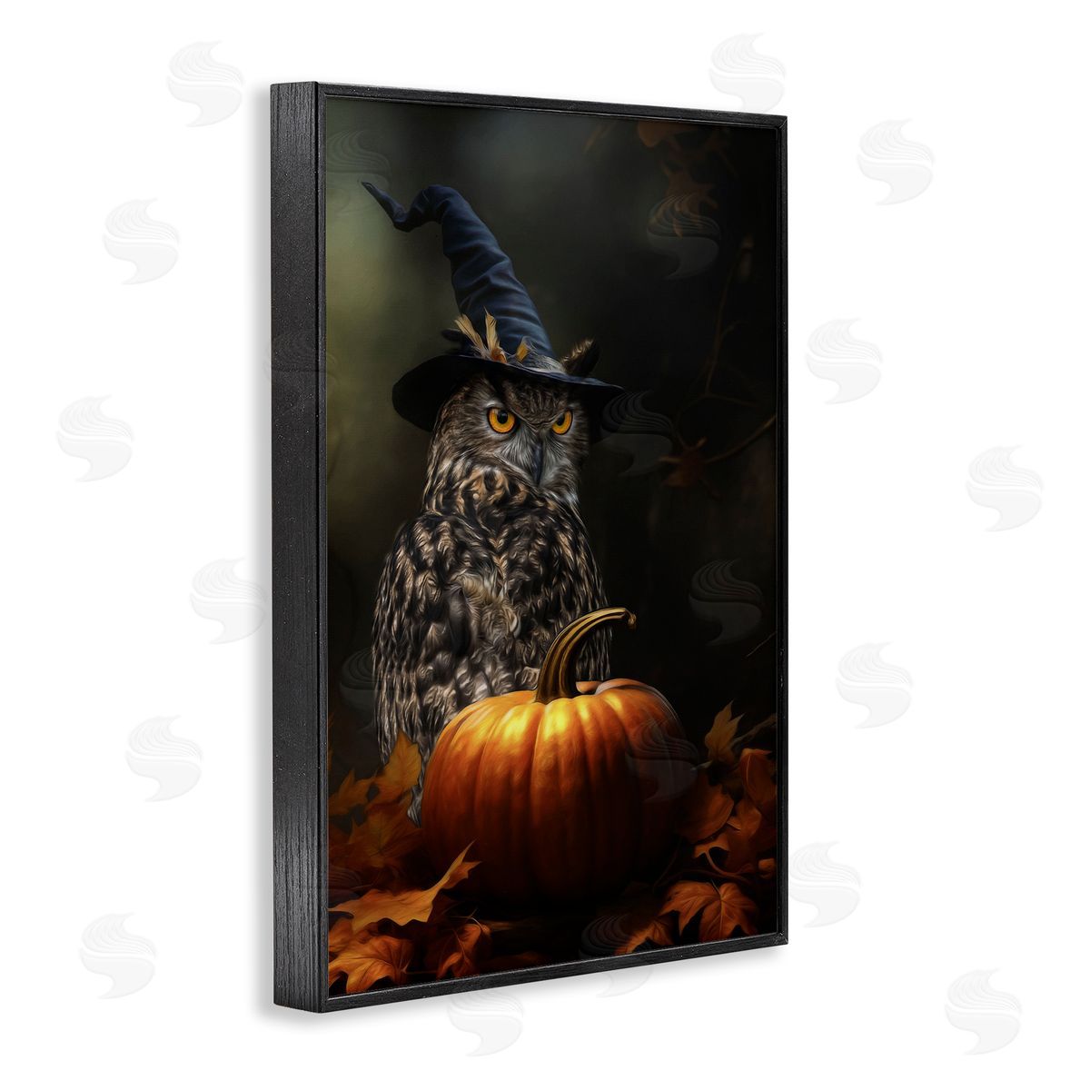 Kelley Parker Bewitching Gaze of Owl Canvas Wall Art Print