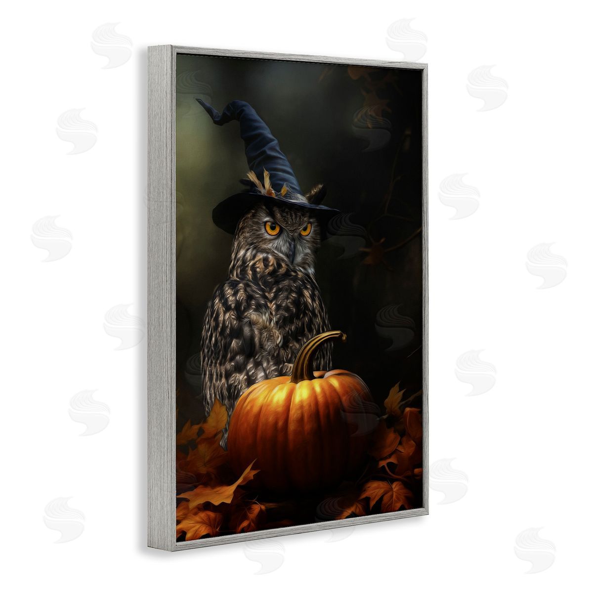 Kelley Parker Bewitching Gaze of Owl Canvas Wall Art Print