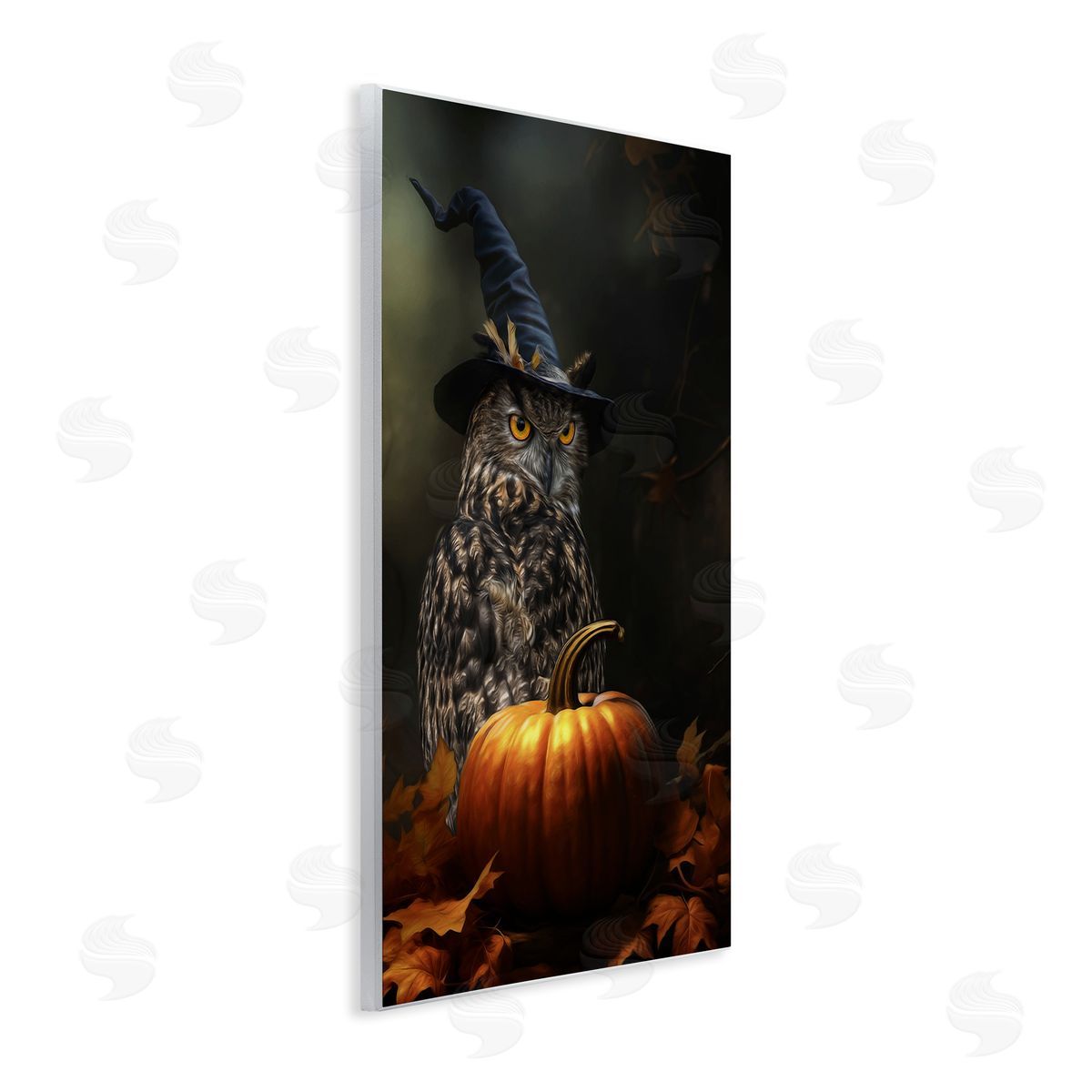 Kelley Parker Bewitching Gaze of Owl Canvas Wall Art Print