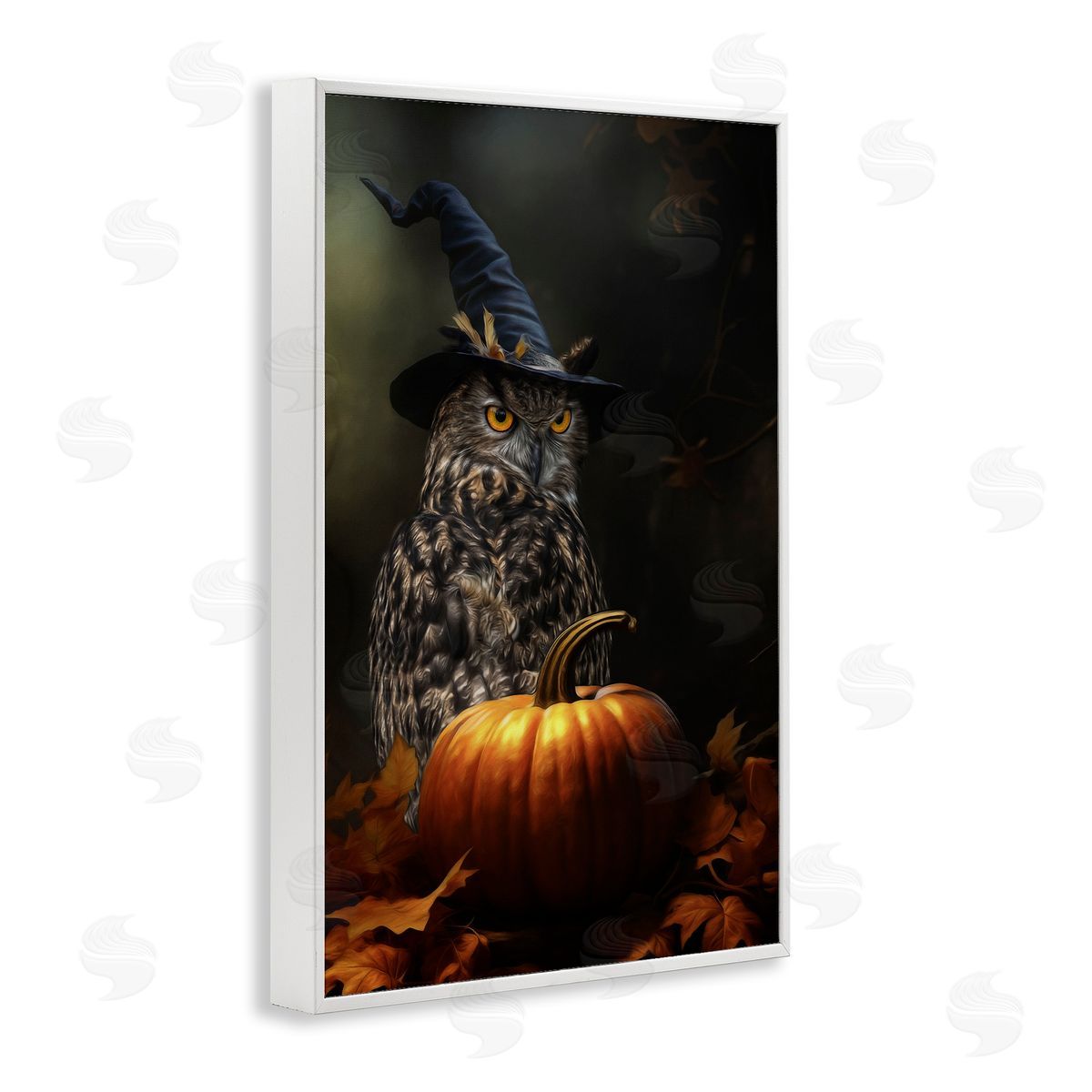 Kelley Parker Bewitching Gaze of Owl Canvas Wall Art Print