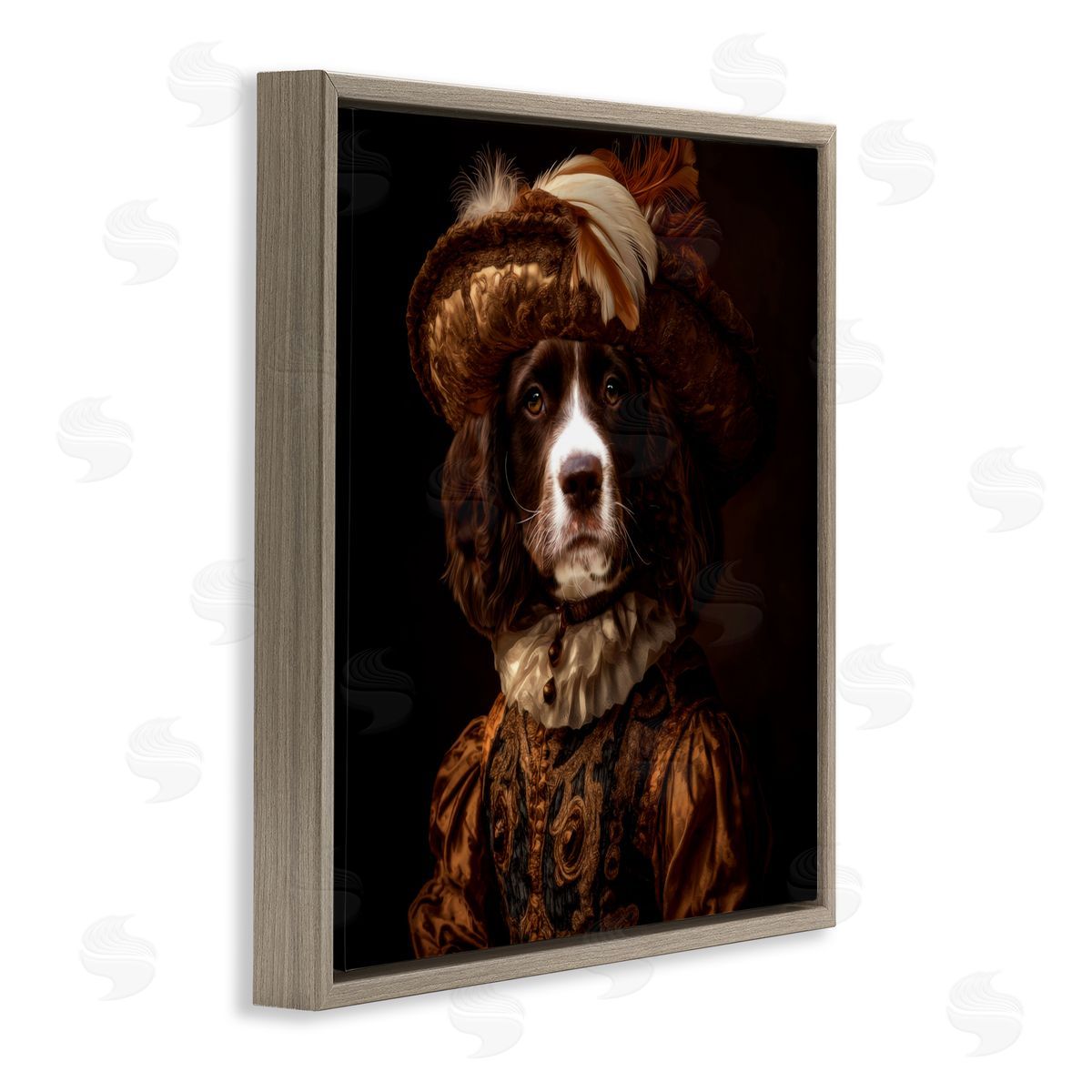 Kelley Parker Canine Crown Prince Canvas Wall Art Print