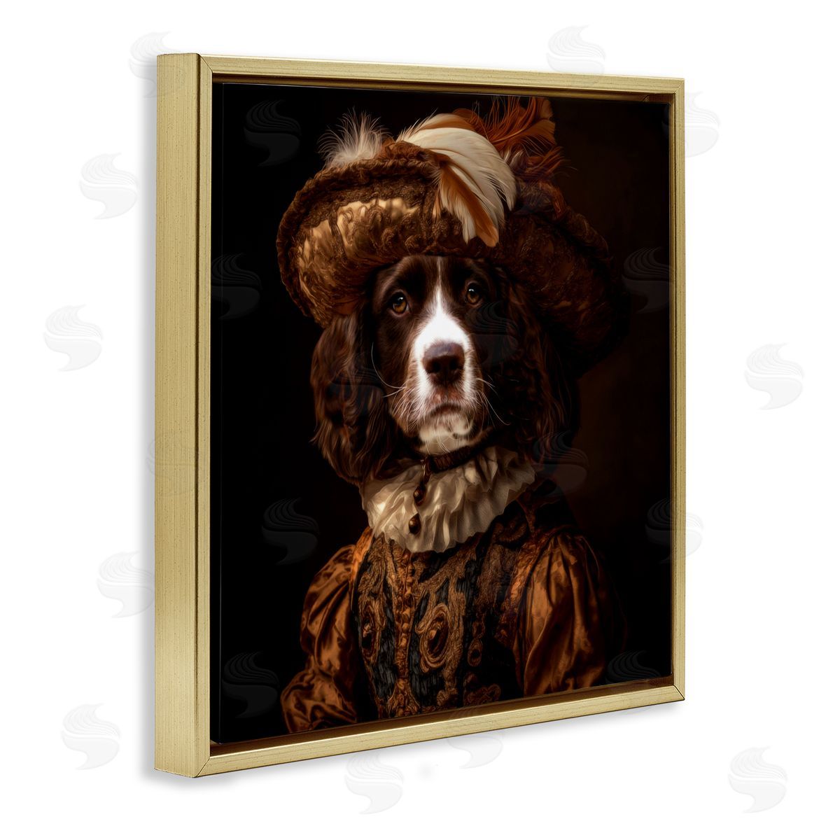 Kelley Parker Canine Crown Prince Canvas Wall Art Print