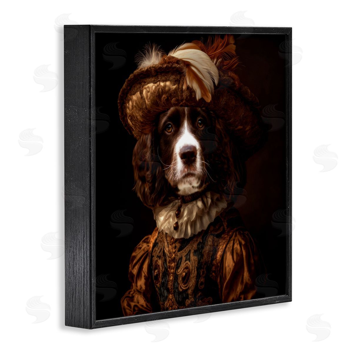 Kelley Parker Canine Crown Prince Canvas Wall Art Print