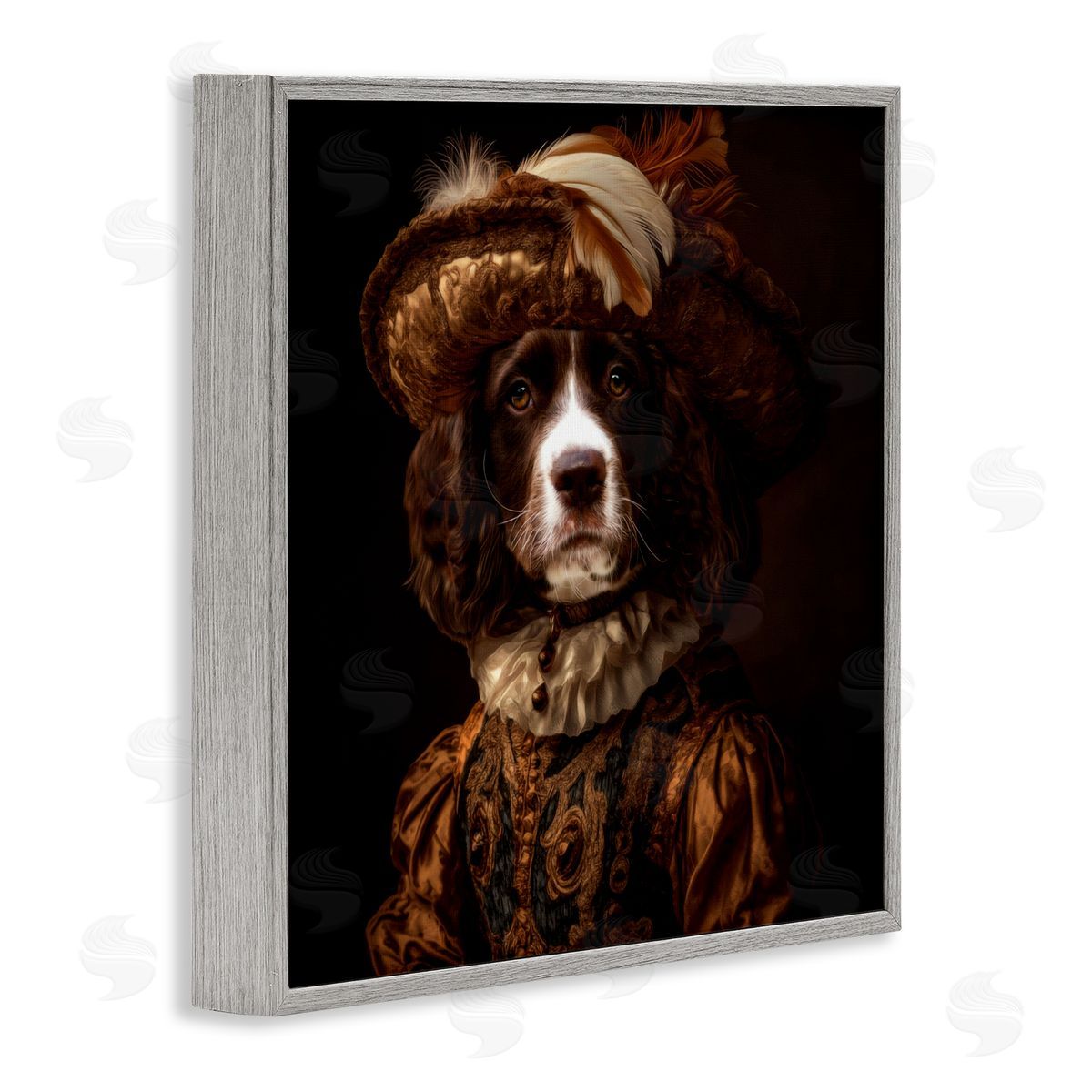 Kelley Parker Canine Crown Prince Canvas Wall Art Print