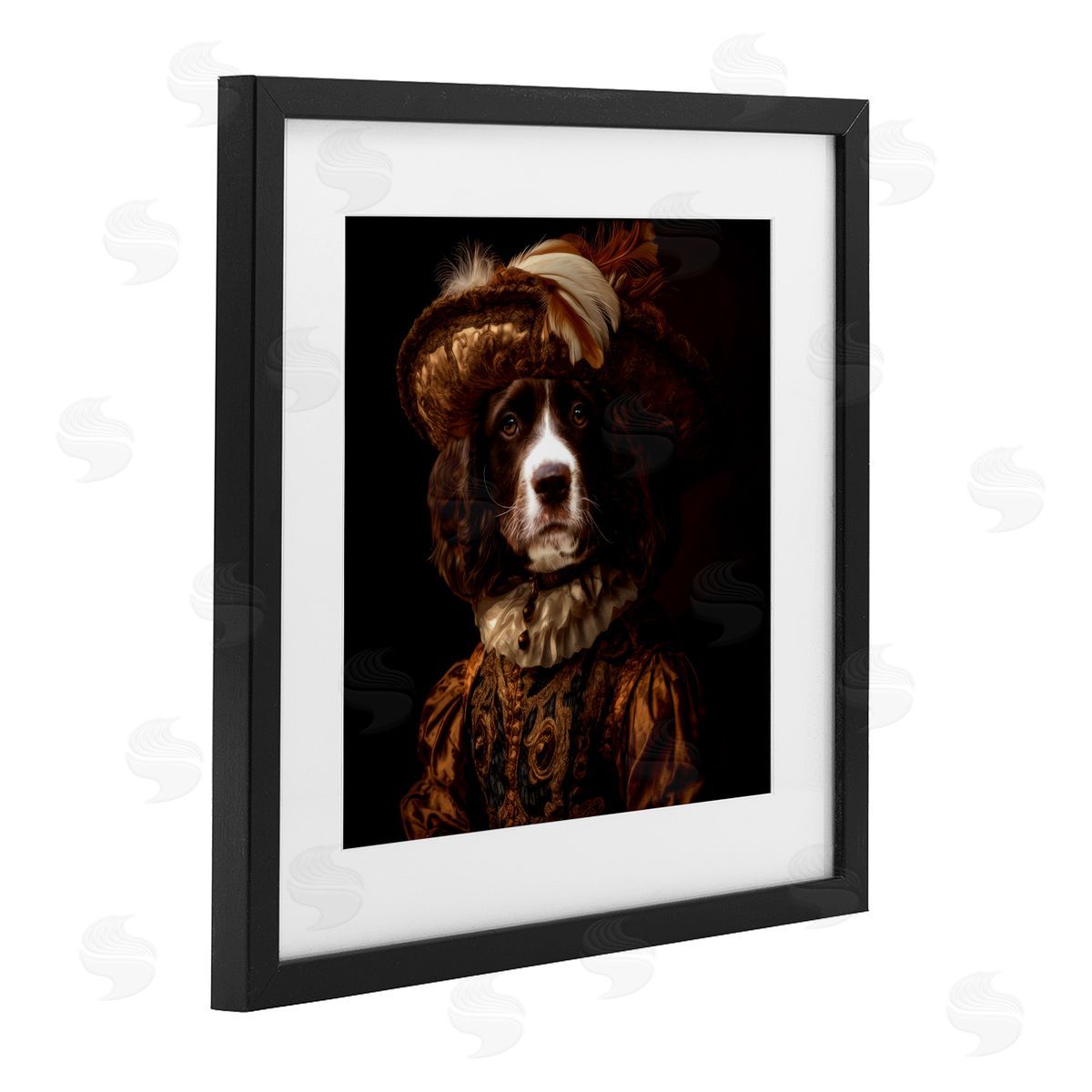 Kelley Parker Canine Crown Prince Canvas Wall Art Print