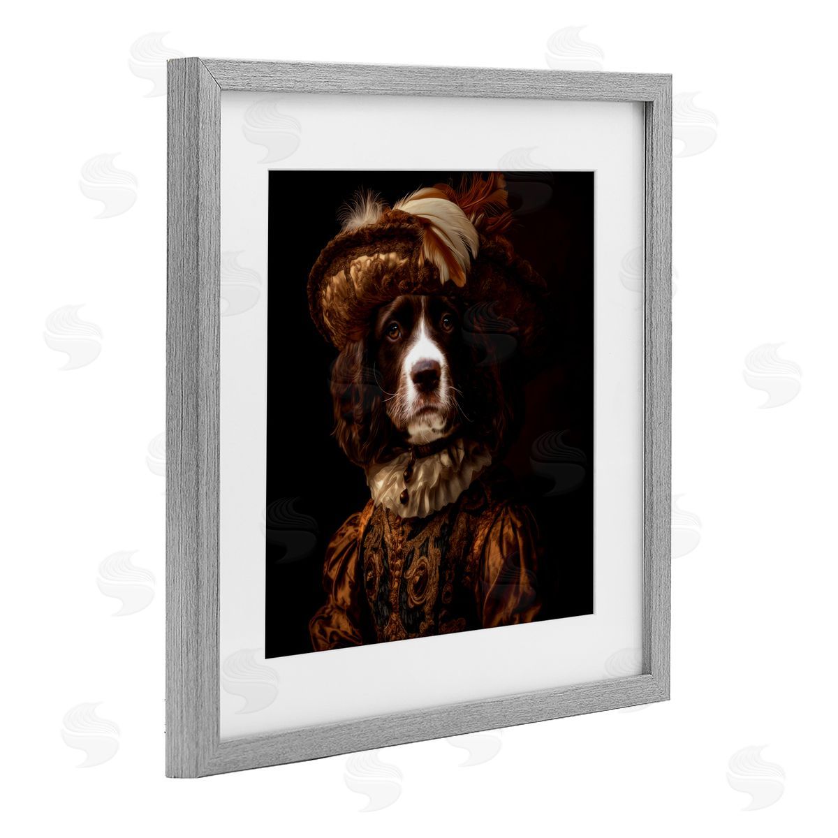 Kelley Parker Canine Crown Prince Canvas Wall Art Print