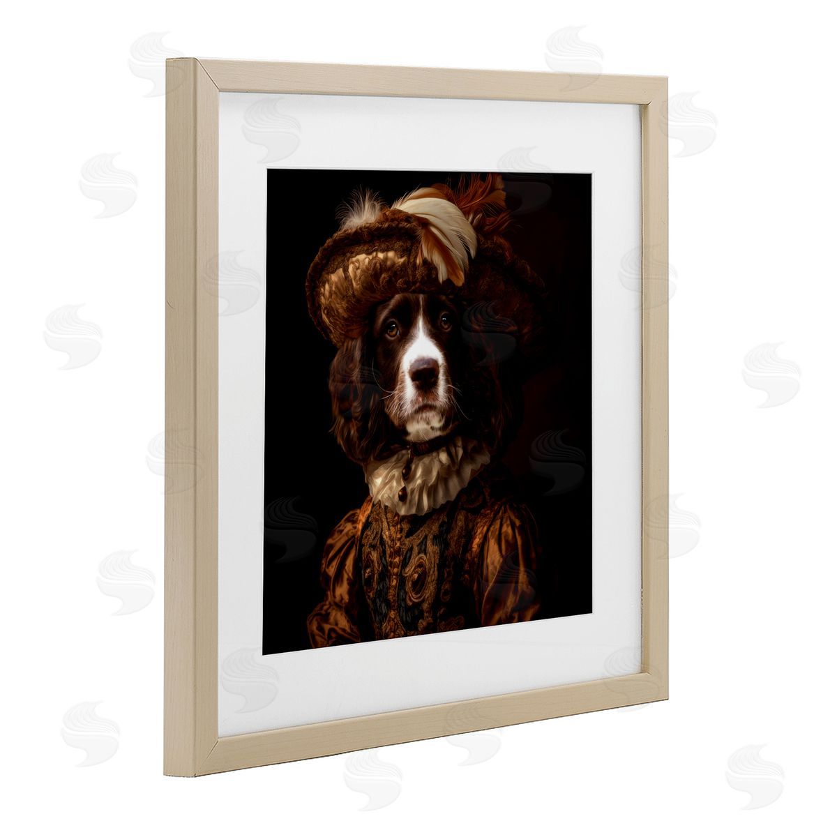 Kelley Parker Canine Crown Prince Canvas Wall Art Print