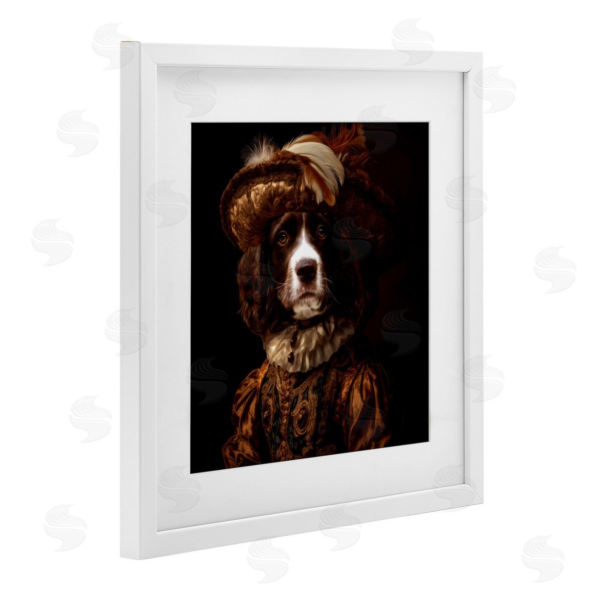 Kelley Parker Canine Crown Prince Canvas Wall Art Print