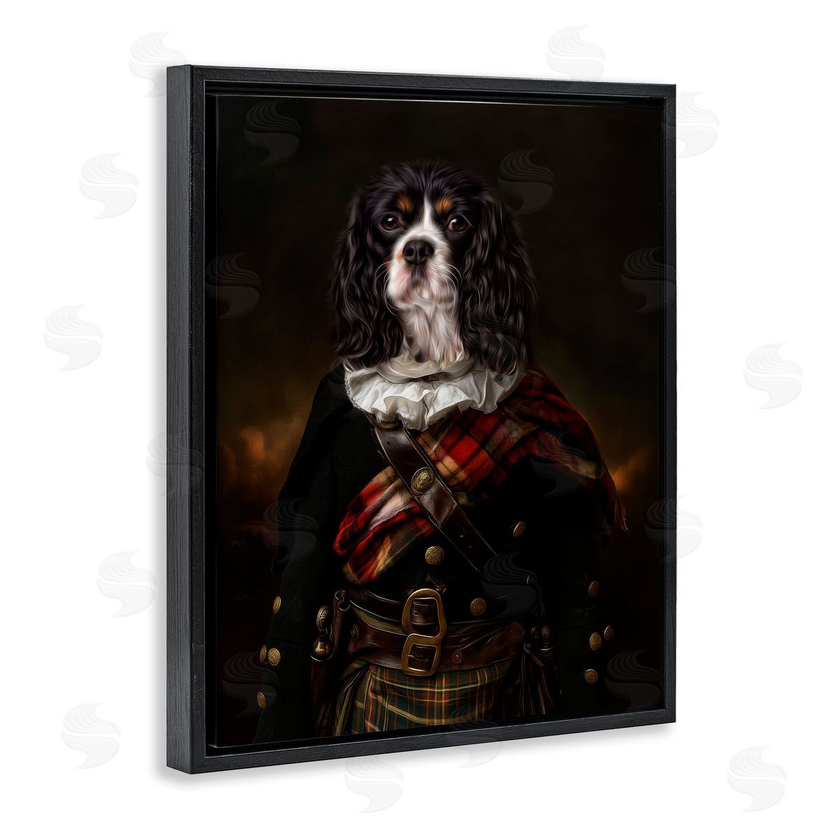 Kelley Parker Kilted Companion Dog Canvas Wall Art Print