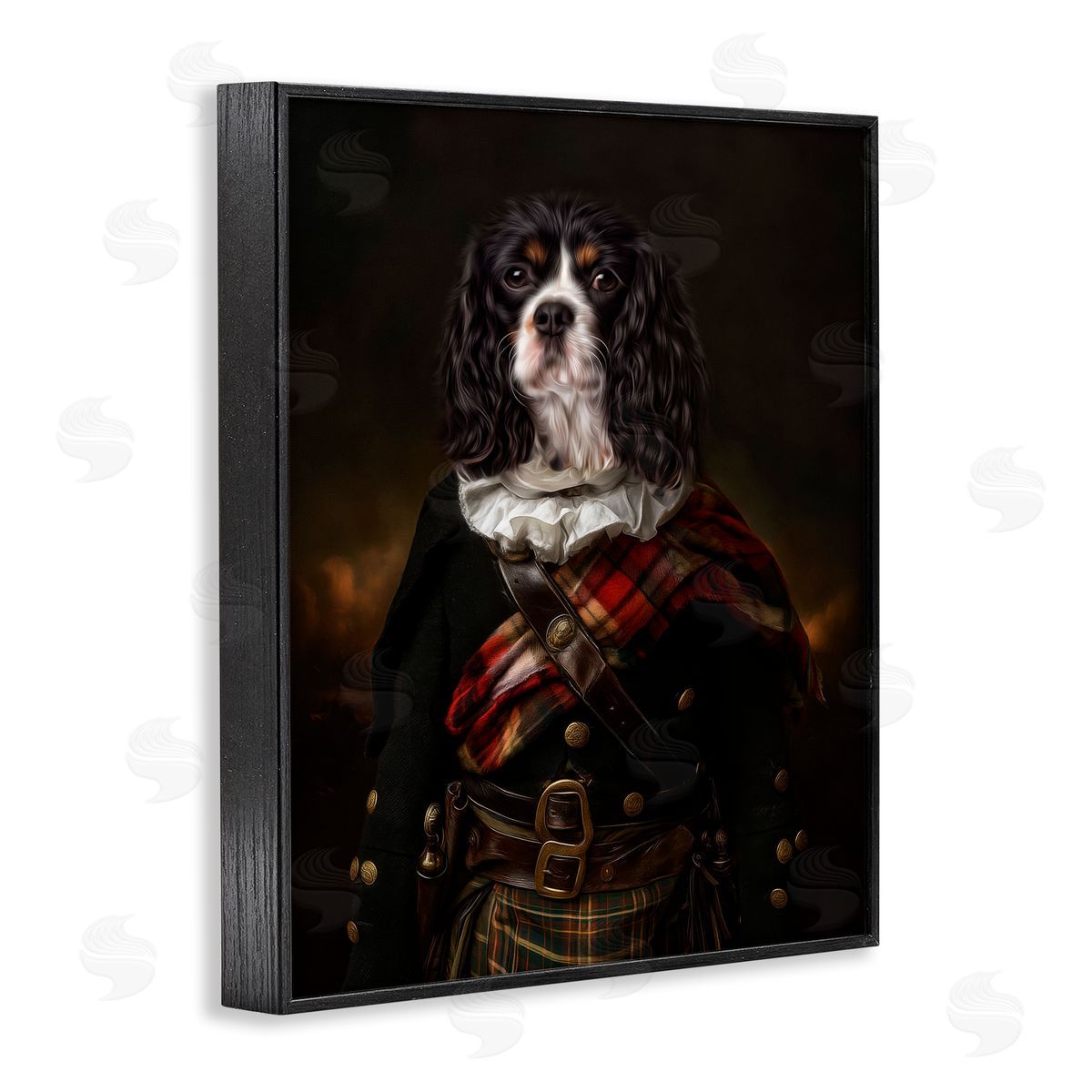 Kelley Parker Kilted Companion Dog Canvas Wall Art Print