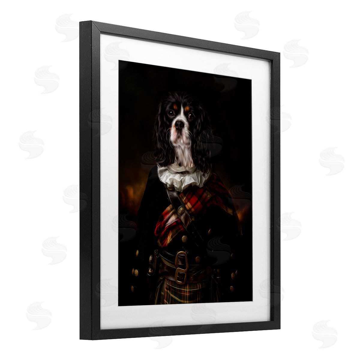 Kelley Parker Kilted Companion Dog Canvas Wall Art Print
