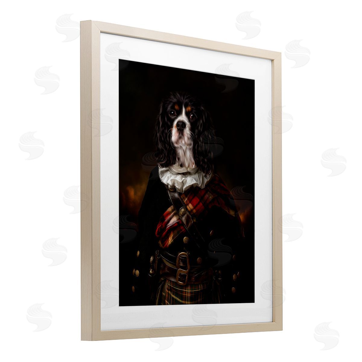 Kelley Parker Kilted Companion Dog Canvas Wall Art Print