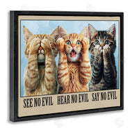 Jim Baldwin | See No Evil Cats