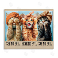 Jim Baldwin | Speak No Evil Cats