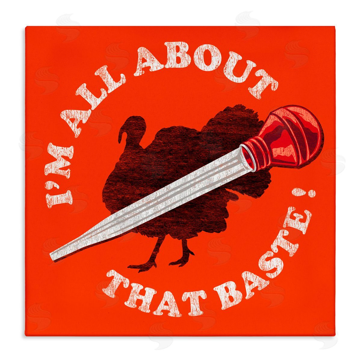 Jedco Brands, Inc. All About That Baste Canvas Wall Art Print