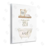 Blue Chair Blessing | Restful Proverb Bathtub