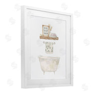 Blue Chair Blessing | Relax Unwind Minimal Bath