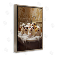 Jim Baldwin | Guinea Pigs in Bubble Bath