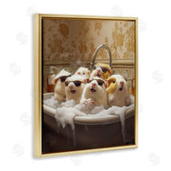 Jim Baldwin | Guinea Pigs in Bubble Bath