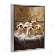 Jim Baldwin | Guinea Pigs in Bubble Bath