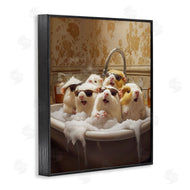 Jim Baldwin | Guinea Pigs in Bubble Bath