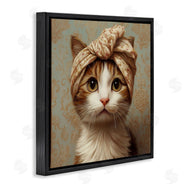 Jim Baldwin | Cat with Fashionable Turban