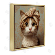 Jim Baldwin | Cat with Fashionable Turban