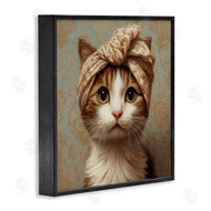 Jim Baldwin | Cat with Fashionable Turban
