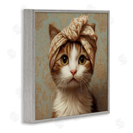 Jim Baldwin | Cat with Fashionable Turban