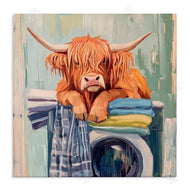 Nina Blue | More Laundry Tired Cow