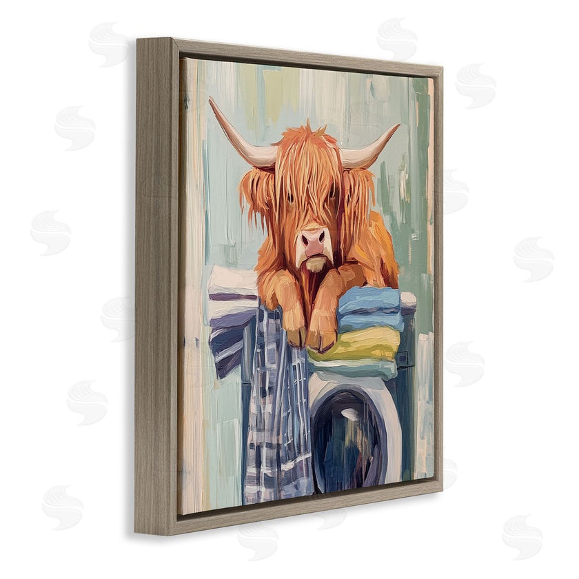Nina Blue | More Laundry Tired Cow