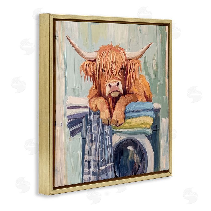 Nina Blue | More Laundry Tired Cow