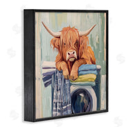 Nina Blue | More Laundry Tired Cow