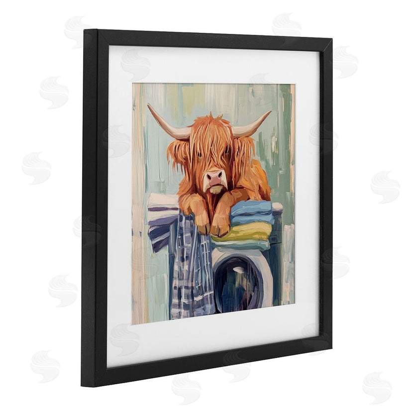 Nina Blue | More Laundry Tired Cow