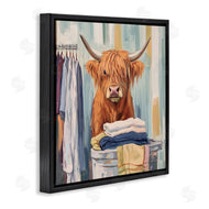 Nina Blue | Folding Fun Laundry Cow