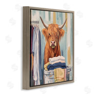 Nina Blue | Folding Fun Laundry Cow
