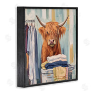Nina Blue | Folding Fun Laundry Cow