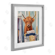 Nina Blue | Folding Fun Laundry Cow