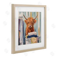 Nina Blue | Folding Fun Laundry Cow