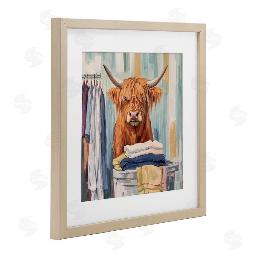 Nina Blue | Folding Fun Laundry Cow