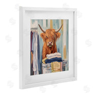 Nina Blue | Folding Fun Laundry Cow