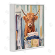 Nina Blue | Folding Fun Laundry Cow