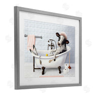 Mehu Art | Cow & Rubber Duck in Bath